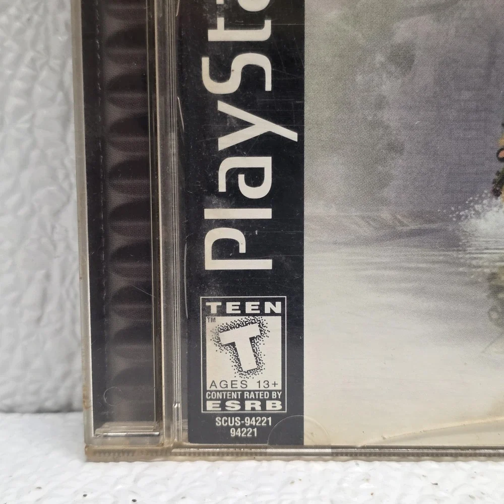 Final Fantasy Tactics PlayStation 1 PS1 Black Label (Playstation, 1998) Complete
